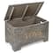 Badger Basket Vintage Gray Solid Wood Rustic Toy Box